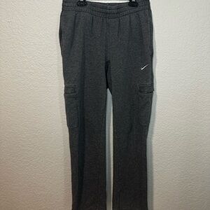 Nike Dark Gray Joggers with Logo